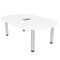 Skutchi Designs 45.25 in W, 71.5 in L, 29 in H, Engineered Wood Top, White H-RAC-4672-PT-09-EL - alternate 1